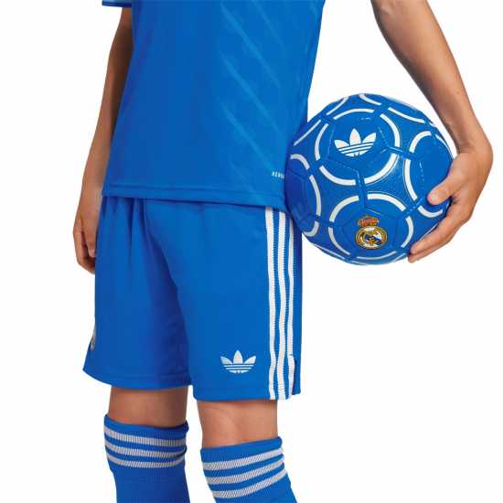 Adidas Real Madrid Third Shorts 2025 2026 Juniors Adidas Real Madrid Third Shorts 2025 2026 Juniors