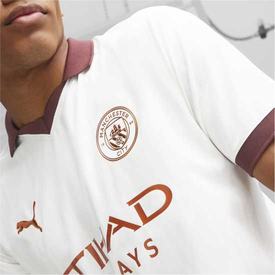 Puma Manchester City Authentic Away Shirt 2023 2024 Adults  Community Shield Final