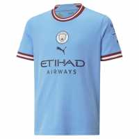 Puma Домакинска Футболна Фланелка Manchester City Fc Home Shirt 2022 2023 Junior Boys  Europes Finest