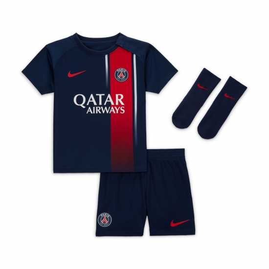 Nike Paris Saint-Germain Home Baby Kit 2023 2024 Babies Nike Paris Saint-Germain Home Baby Kit 2023 2024 Babies