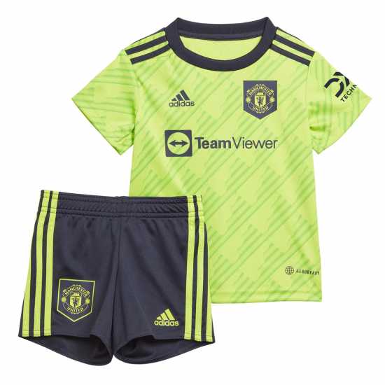 Adidas Manchester United Third Babykit 2022 2023  Бебешки дрехи