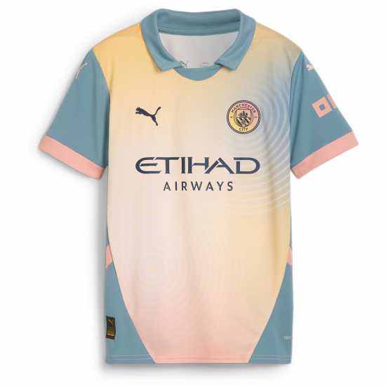 Puma Manchester City Fc Fourth Shirt 2024 2025 Juniors  