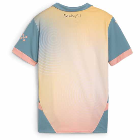 Puma Manchester City Fc Fourth Shirt 2024 2025 Juniors  
