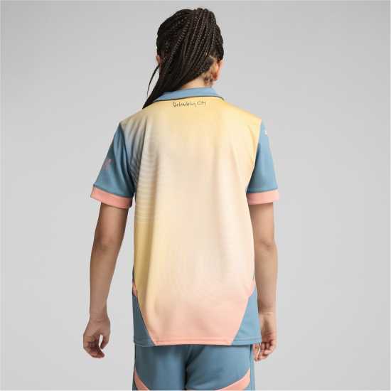Puma Manchester City Fc Fourth Shirt 2024 2025 Juniors  
