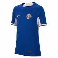 Nike Домакинска Футболна Фланелка Chelsea Home Shirt 2023 2024 Juniors