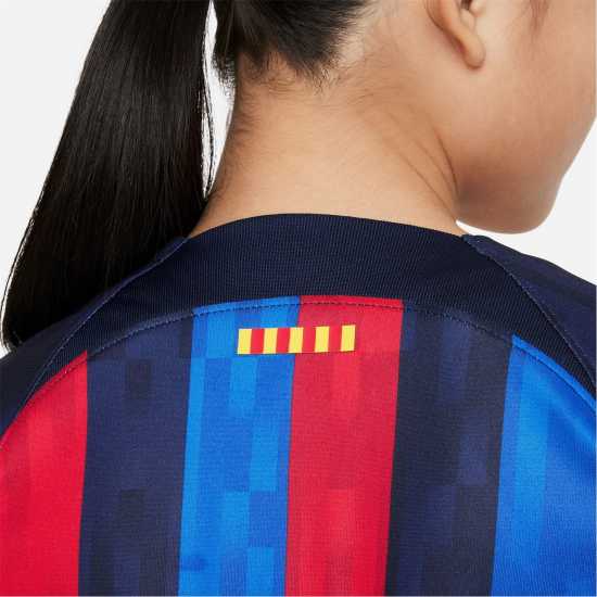 Nike Домакинска Футболна Фланелка Barcelona Home Shirt 2022 2023 Junior Boys  Футболна разпродажба