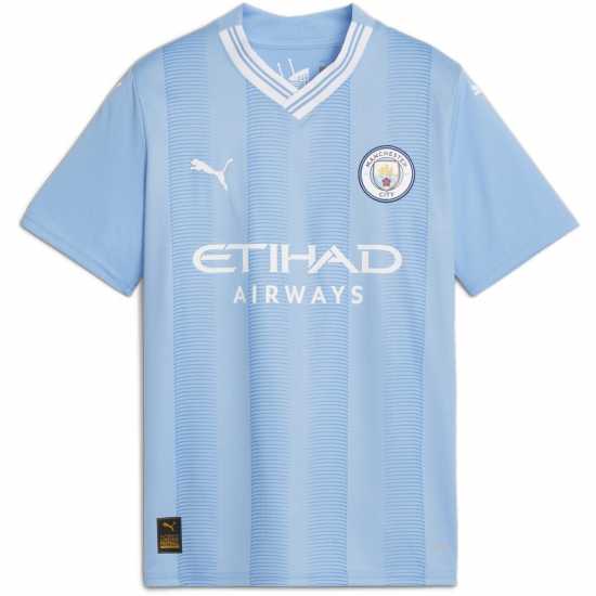 Puma Домакинска Футболна Фланелка Manchester City Home Shirt 2023 2024 Juniors  Community Shield Final