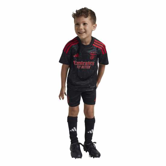 Adidas Benfica Away Minikit 24/25 Infants Adidas Benfica Away Minikit 24/25 Infants
