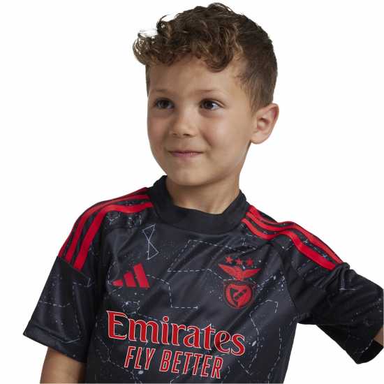 Adidas Benfica Away Minikit 24/25 Infants Adidas Benfica Away Minikit 24/25 Infants