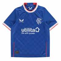 Домакинска Футболна Фланелка Castore Rangers Fc Home Shirt 2022 2023 Junior Boys  Футболна разпродажба