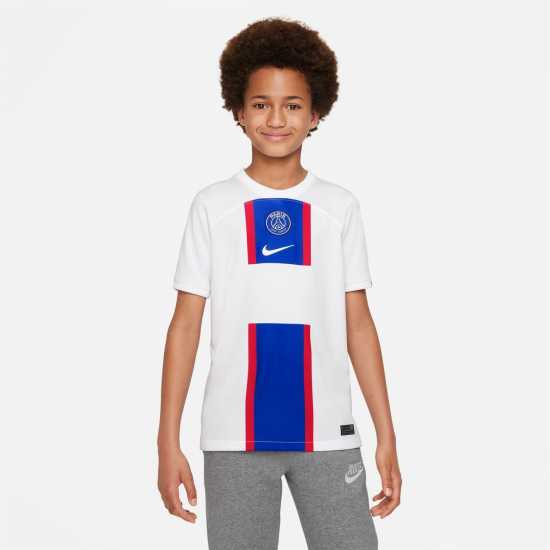 Nike Paris Saint Germain Third Shirt 2022 2023 Juniors  Mbappe