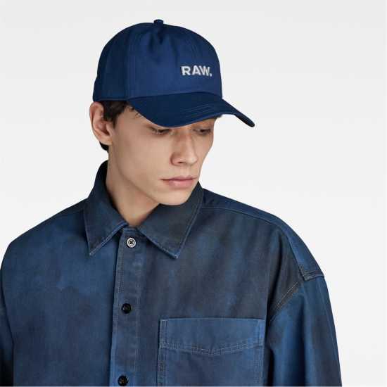 G Star Avernus Raw Baseball Cap Синя топчета G Star Avernus Raw Baseball Cap Синя топчета