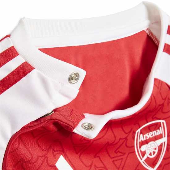 Adidas Домакинска Футболна Фланелка Arsenal Home Shirt & Shorts 2025 2026 Babies Adidas Домакинска Футболна Фланелка Arsenal Home Shirt & Shorts 2025 2026 Babies