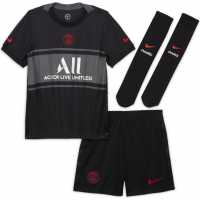 Nike Paris Saint Germain Third Mini Kit 2021 2022  Бебешки дрехи