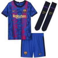 Nike Barcelona Third Mini Kit 2021 2022  Бебешки дрехи