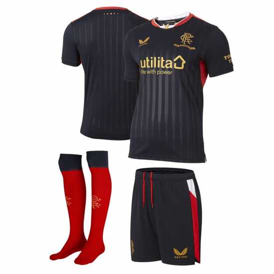 Rangers Away Mini Kit 2021 2022  Бебешки дрехи