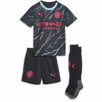 Puma Manchester City Third Minikit 2023 2024 Infants  Бебешки дрехи