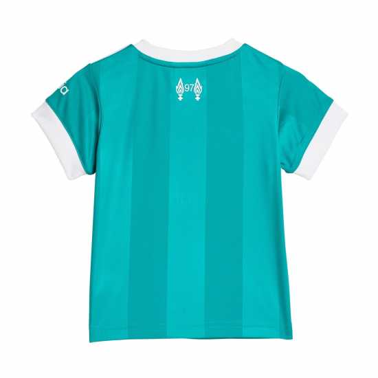 Adidas Liverpool Third Minikit 2025 2026 Babies Adidas Liverpool Third Minikit 2025 2026 Babies