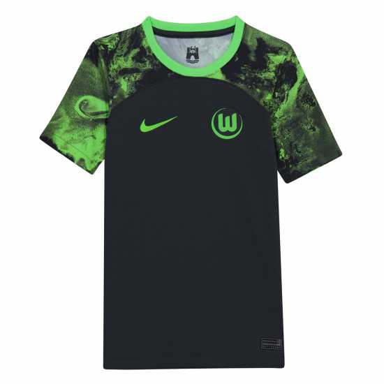 Nike Wolfsburg Away Shirt 2023 2024 Juniors