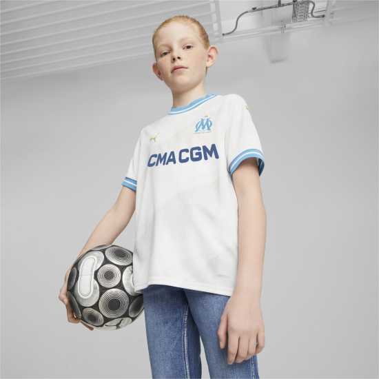 Puma Домакинска Футболна Фланелка Olympique De Marseille Home Shirt 2023 2024 Juniors  Футболна разпродажба