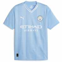 Puma Домакинска Футболна Фланелка Manchester City Home Shirt 2023 2024 Adults