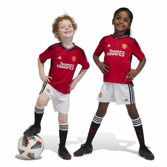 Adidas Manchester United Home Minikit 2023 2024 Infants  Бебешки дрехи