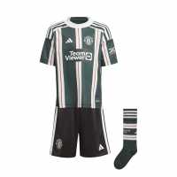 Adidas Manchester United Away Mini Kit 2023 2024 Infants  Бебешки дрехи