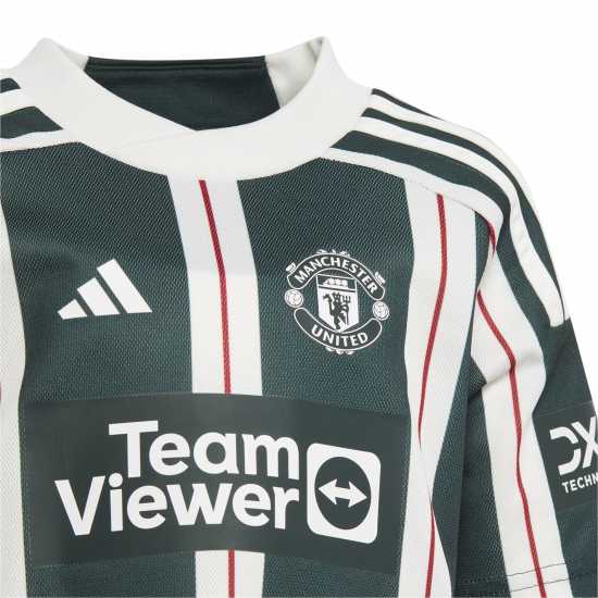 Adidas Manchester United Away Mini Kit 2023 2024 Infants  Бебешки дрехи