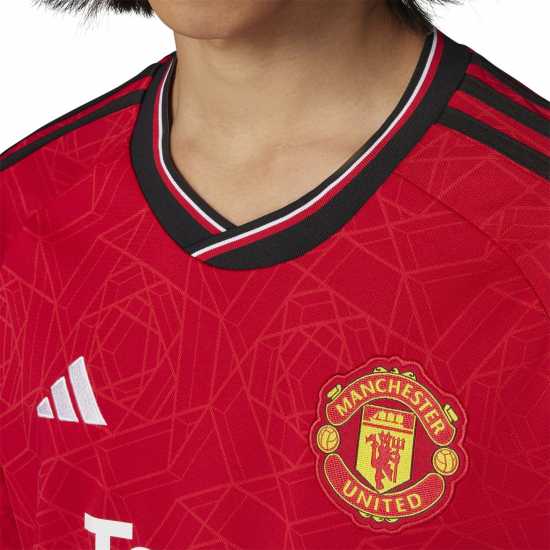 Adidas Домакинска Футболна Фланелка Manchester United Home Shirt 2023 2024 Adults  Мъжко облекло за едри хора