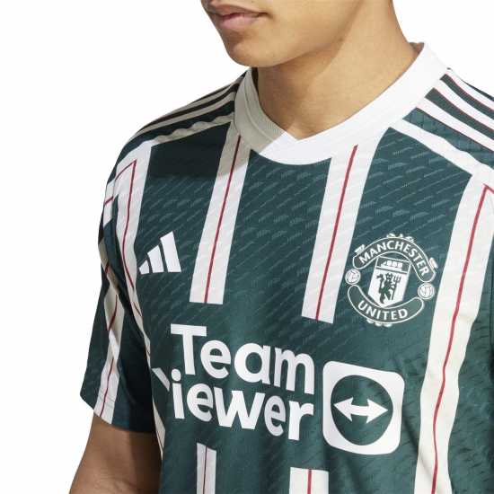 Adidas Manchester United Authentic Away Shirt 2023 2024 Adults  Футболна разпродажба