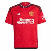 Adidas Домакинска Футболна Фланелка Manchester United Home Shirt 2023 2024 Juniors