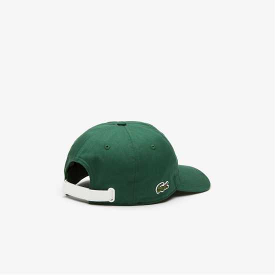Шапки с козирка Lacoste Roland Cap 99 Зелено Lacoste Roland Cap 99 Зелено Шапки с козирка