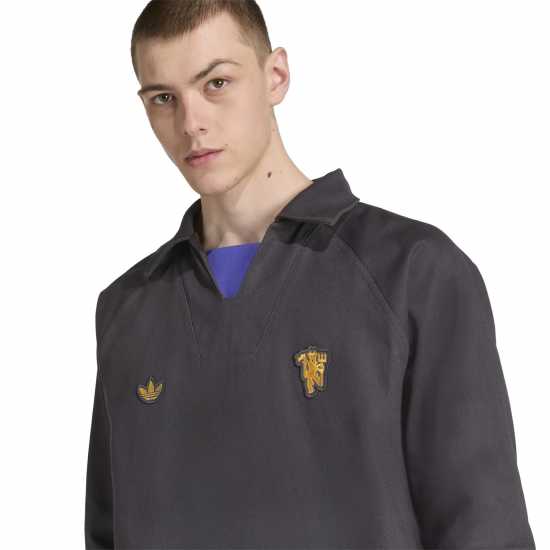 Adidas Manchester United Icons Drill Top Mens  