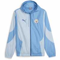 Puma Тъкано Горнище Manchester City Pre-Match Woven Jacket Adults  Футболни тренировъчни якета