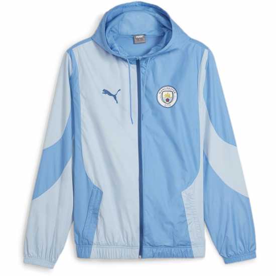 Тъкано Горнище Puma Manchester City Pre-Match Woven Jacket Adults  Футболни тренировъчни якета