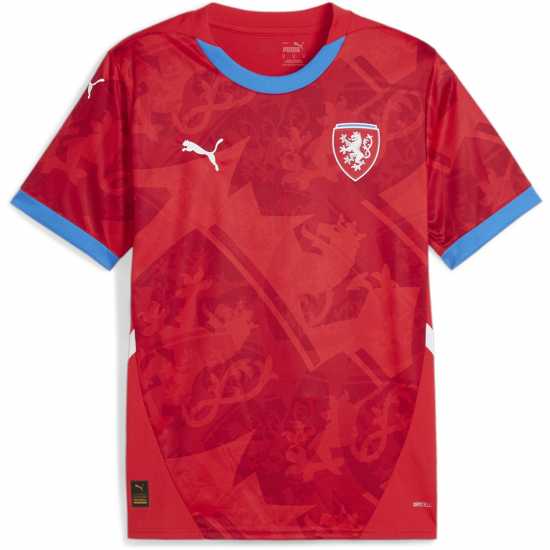 Puma Домакинска Футболна Фланелка Czech Republic Home Shirt 2024 Adults