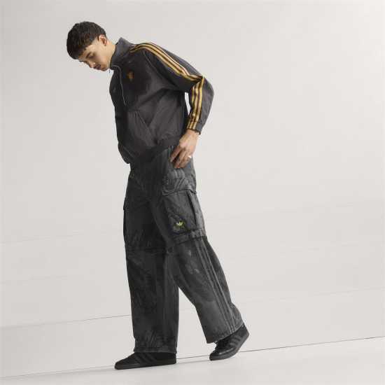 Adidas Manchester United Half Zip Jacket 2025 2026 Mens  