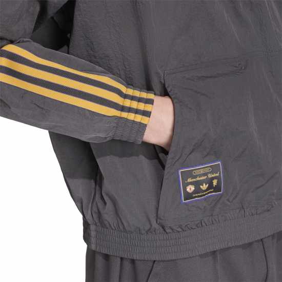 Adidas Manchester United Half Zip Jacket 2025 2026 Mens  