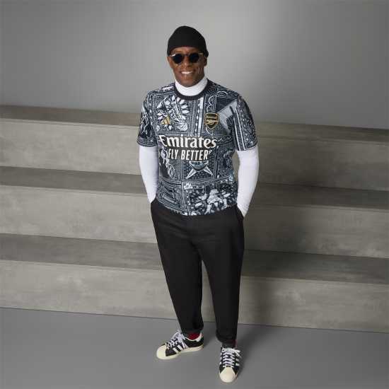 Adidas Arsenal X Ian Wright Pre-Match Shirt 2023/2024 Mens  Мъжки ризи