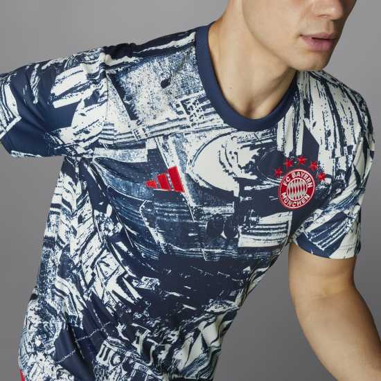Adidas Bayern Munich Pre-Match Shirt 2023/2024 Mens  - Мъжки ризи