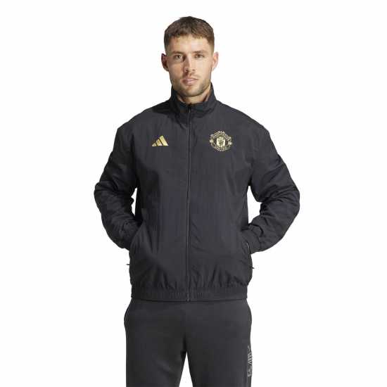Adidas Manchester United Fc Reversible Rain Jacket Adults  Футболни тренировъчни якета