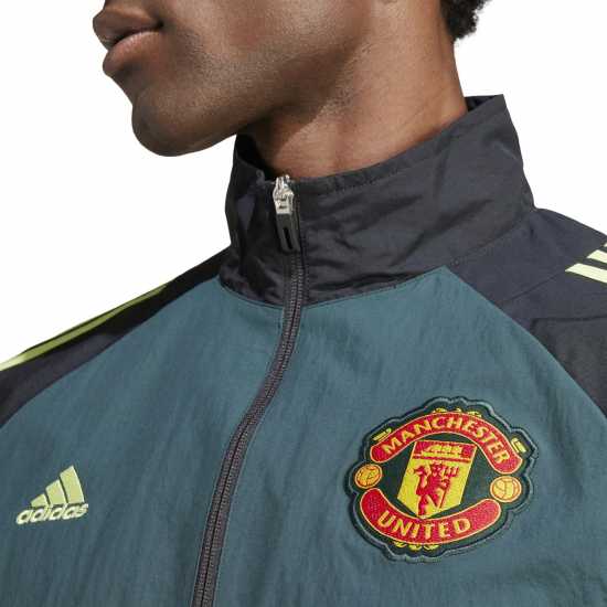 Adidas Manchester United Fc Woven Tracksuit Top 2023 2024  - Футболни тренировъчни якета