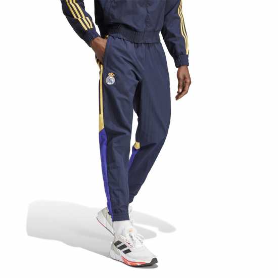 Мъжки спортни екипи в две части Adidas Real Madrid Woven Tracksuit Bottoms Adidas Real Madrid Woven Tracksuit Bottoms Мъжки спортни екипи в две части