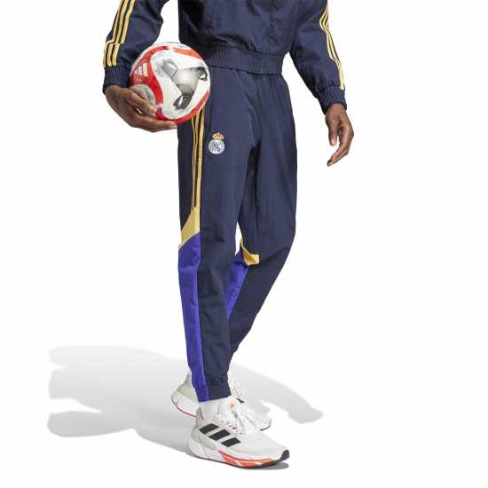Мъжки спортни екипи в две части Adidas Real Madrid Woven Tracksuit Bottoms Adidas Real Madrid Woven Tracksuit Bottoms Мъжки спортни екипи в две части