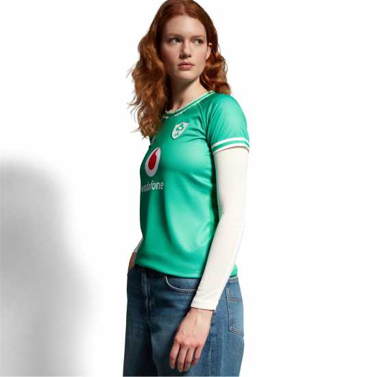 Canterbury Домакинска Футболна Фланелка Ireland Rugby Home Shirt 2023 2024 Womens  Дамско облекло плюс размер