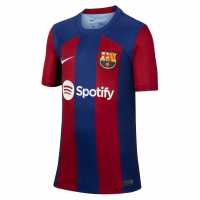 Nike Домакинска Футболна Фланелка Barcelona Home Shirt 2023 2024 Juniors