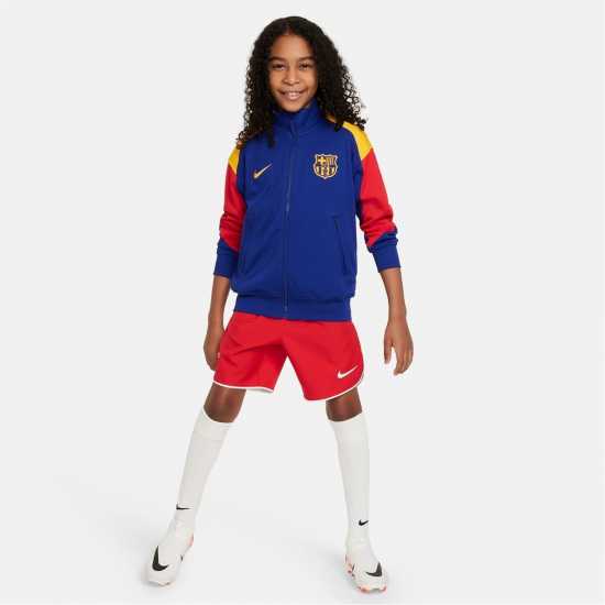 Nike Fc Barcelona Chinese New Year Anthem Jacket 2023 2024 Juniors  Детски горнища с цип