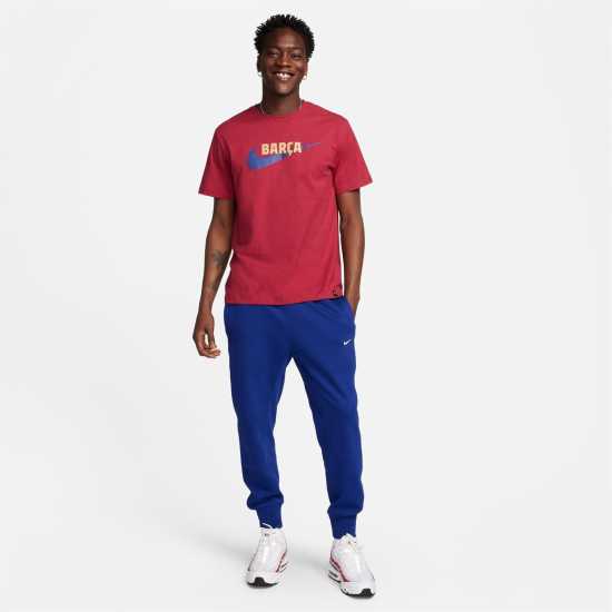 Fc Barcelona Swoosh Men's Nike T-shirt  Мъжки ризи
