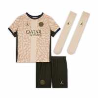 Nike Paris Saint Germain X Jordan Fourth Kit 2023 2024 Minikit  Бебешки дрехи