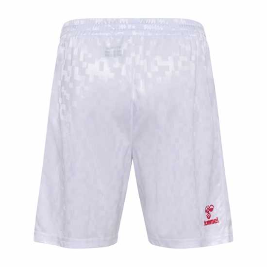 Футболни тренировъчни долнища Hummel Denmark Home Shorts 2024 Adults Hummel Denmark Home Shorts 2024 Adults Футболни тренировъчни долнища